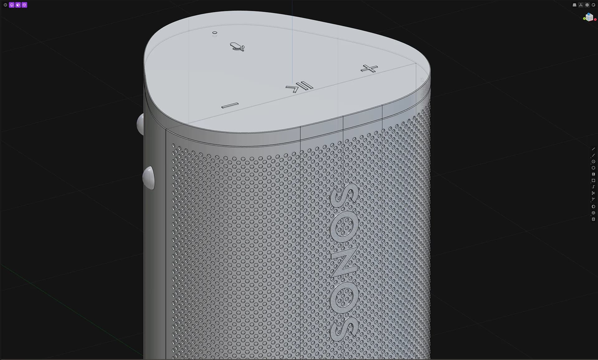 Sonos Roam — Product visualization, visual 10