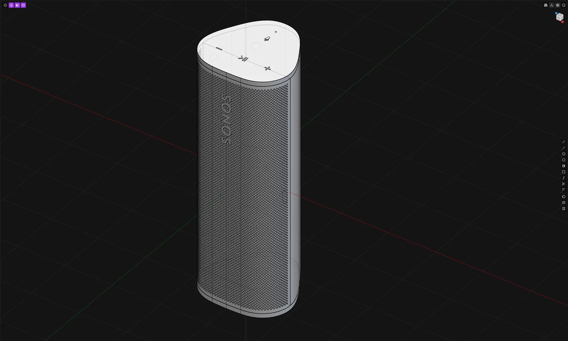 Sonos Roam — Product visualization, visual 11